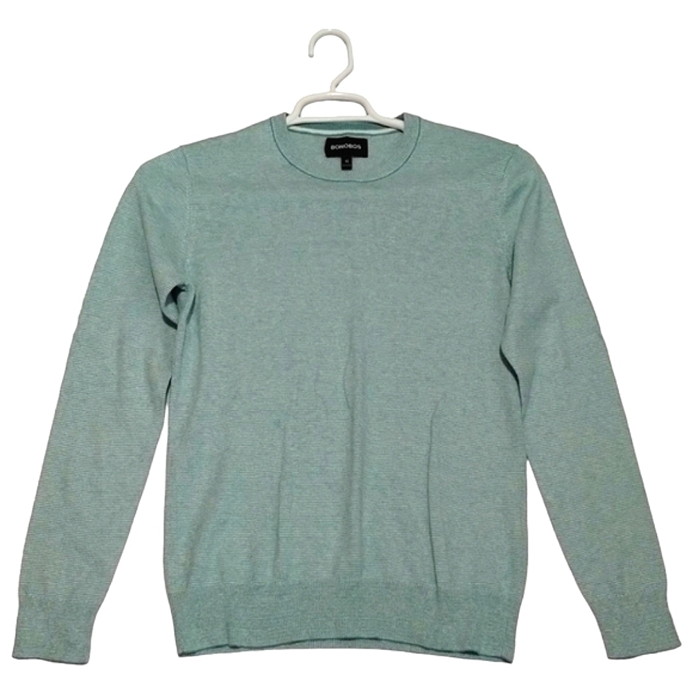 BONOBOS Classic Pullover‎ Sweater Long Sleeve Knit Pinstripe